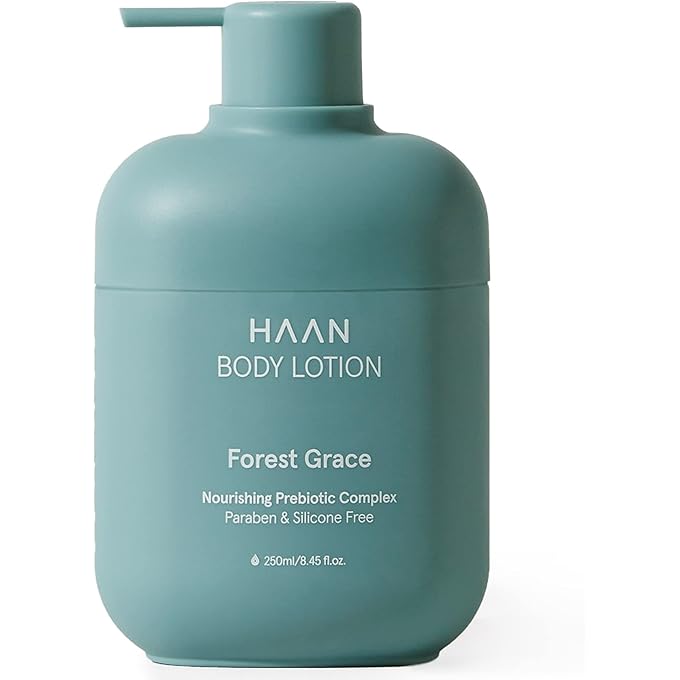 HAAN Moisturizing Body Lotion For Men and Women | Healthier, Smoother, and Softer Skin | Paraben & Silicon Free | Hydrating Body Lotion for all skin types. Forest Grace scent - 8.5 Fl. Oz. - Image 1